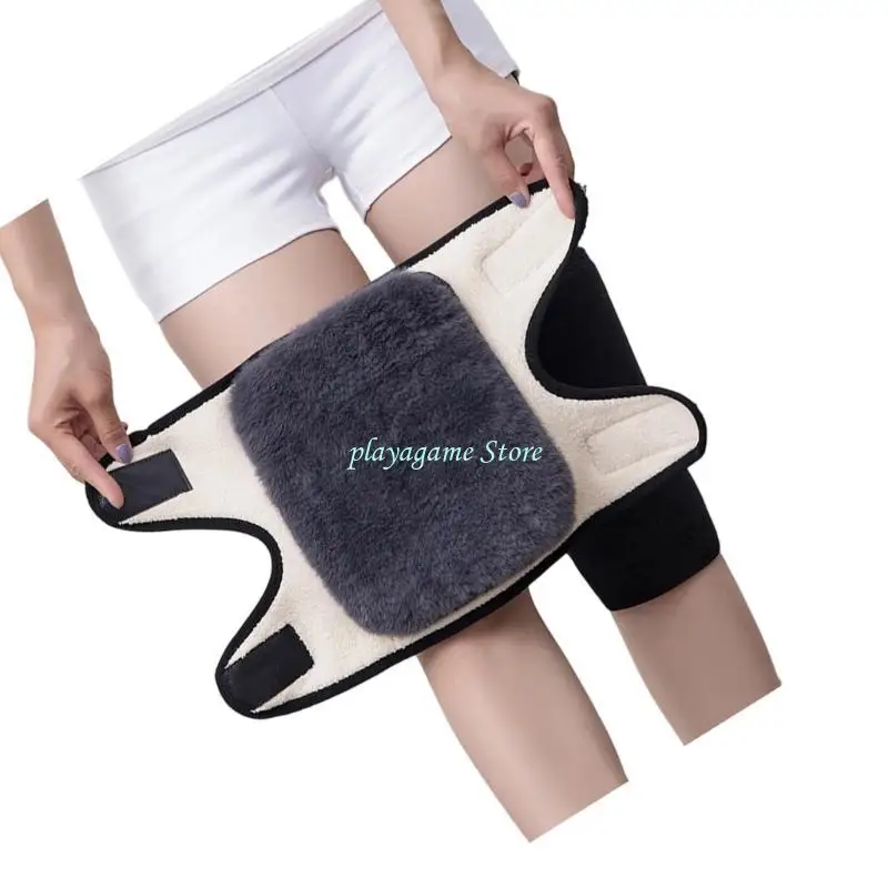 Y88A واقيات للركبة مبطنة بالصوف، حماية حرارية ضد الرياح لعشاق الرياضة