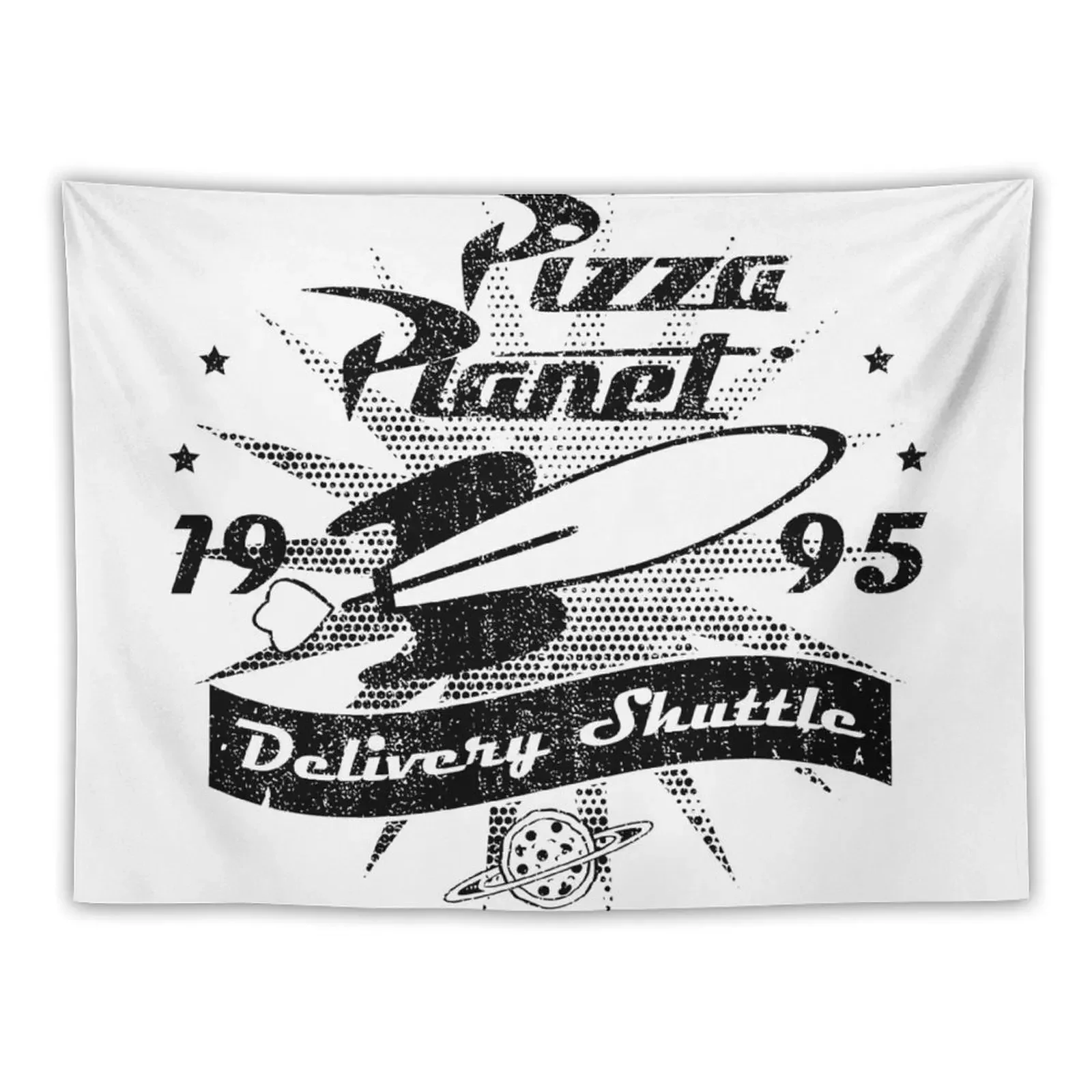 

Pizza Planet Tapestry Decoration For Bedroom Funny Bedroom Decoration Tapestry