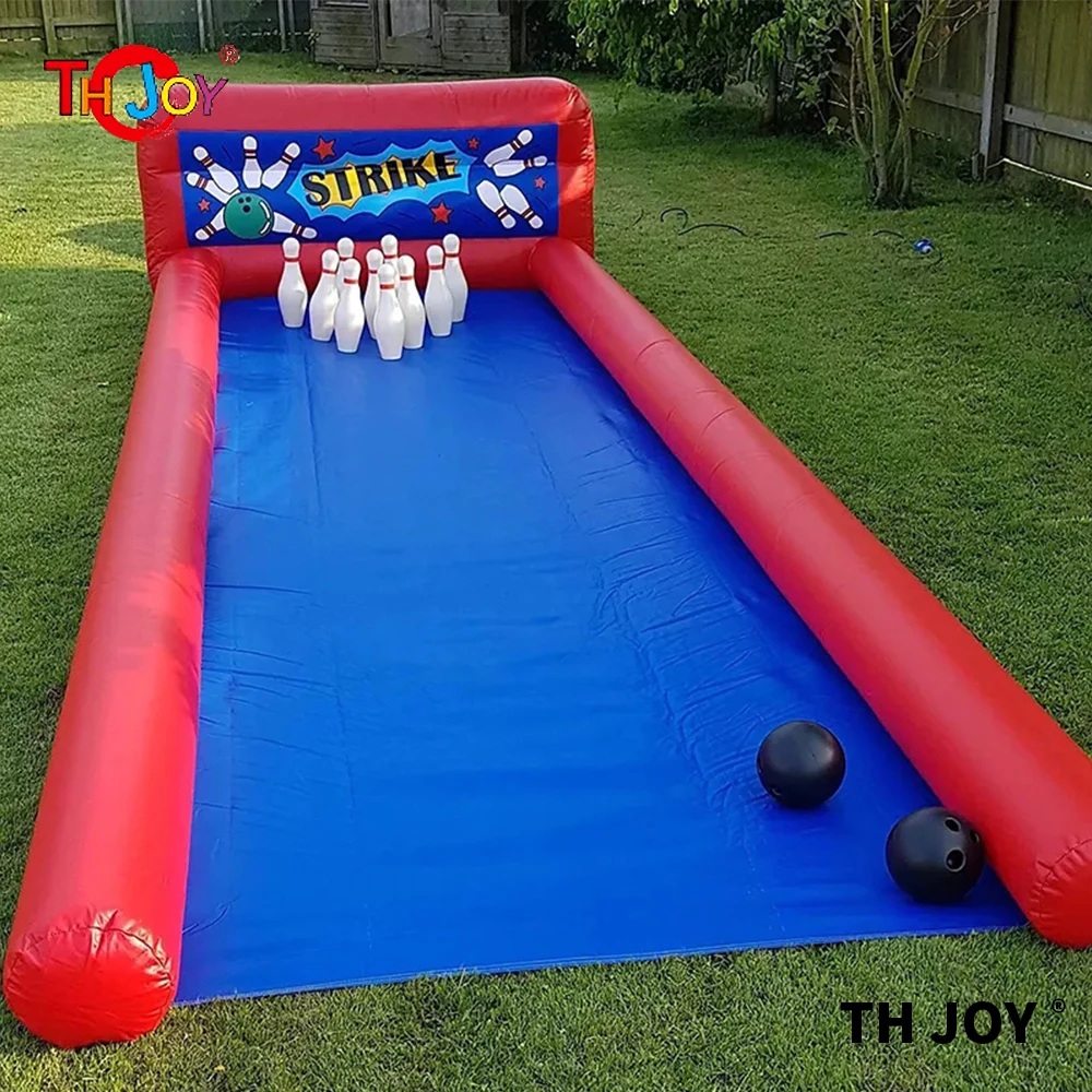 

Free Shipping 10X2m Used commercial Inflatable Bowling Lanes Sport Games,Inflatable bowling Lanes Price,Inflatable Bowling Lanes