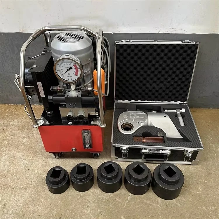 

Low Profile Cassette Hydraulic square Drive Torque Wrench Chain Wrench for Hydraulic Cylinders Hydraulic Bolting Pump