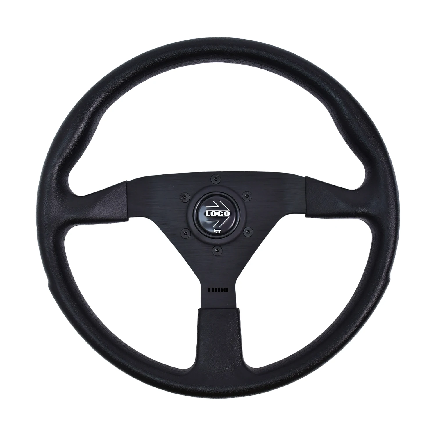 

340mm PU material universal car modification steering wheel 37mm deep drift racing steering wheel