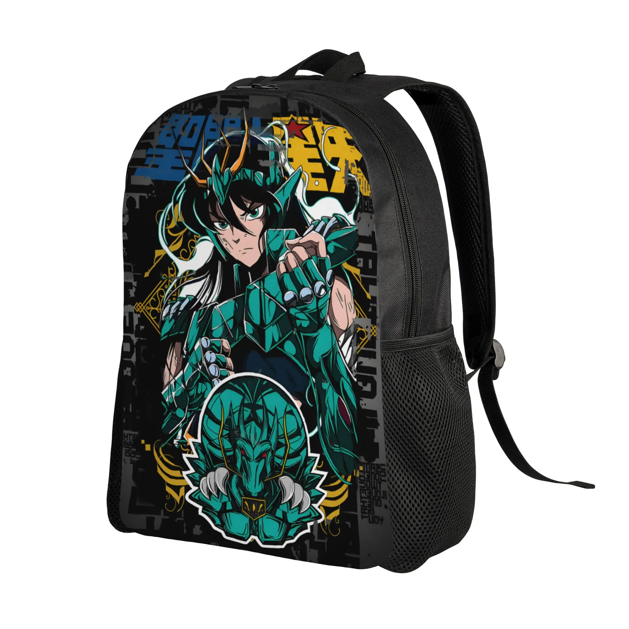 1Piece Backpack Draco Shiryu New School Year Bookbag Office Work  Saint Seiya Anime Birthday New Term Starts