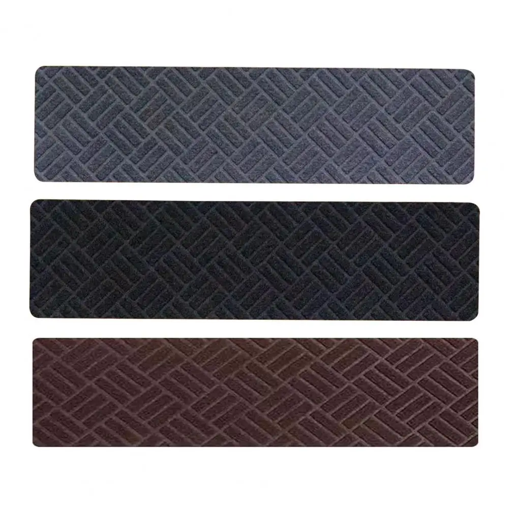 Easy Disassembly Stair Mat Washable Stair Treads Reusable Non-slip Stair Mat with Strong Adhesion Easy Installation for Dorms