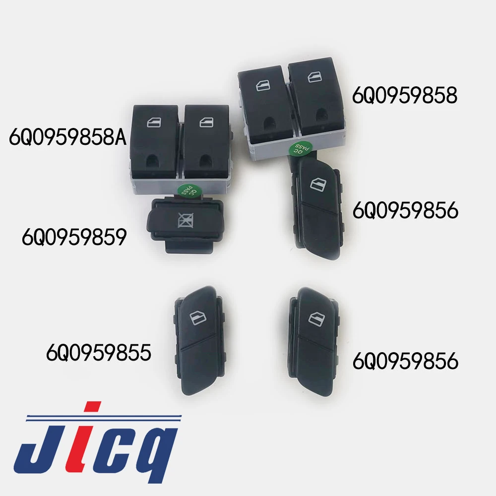 Lifter switch For VW Polo 6Q0959858 6Q0959858A 6Q0959859 6Q0959855 6Q0959856 2009-2010