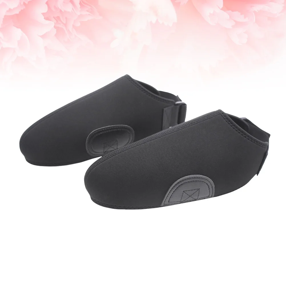 

1 Pair Adjustable Snow Shoe Covers Windproof Waterproof Scratch-Resistant For Outdoor Sports Lightweight Foldable Skating Sleeve