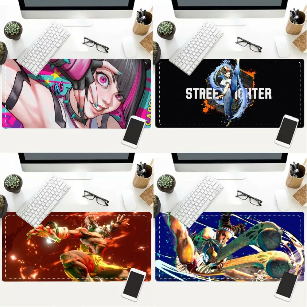 

S-Street Fighter Mousepad Mouse Pad Laptop Gaming Accessories Mousepad Large Desk Mat Computer Gamer Keyboard Rug Carpet