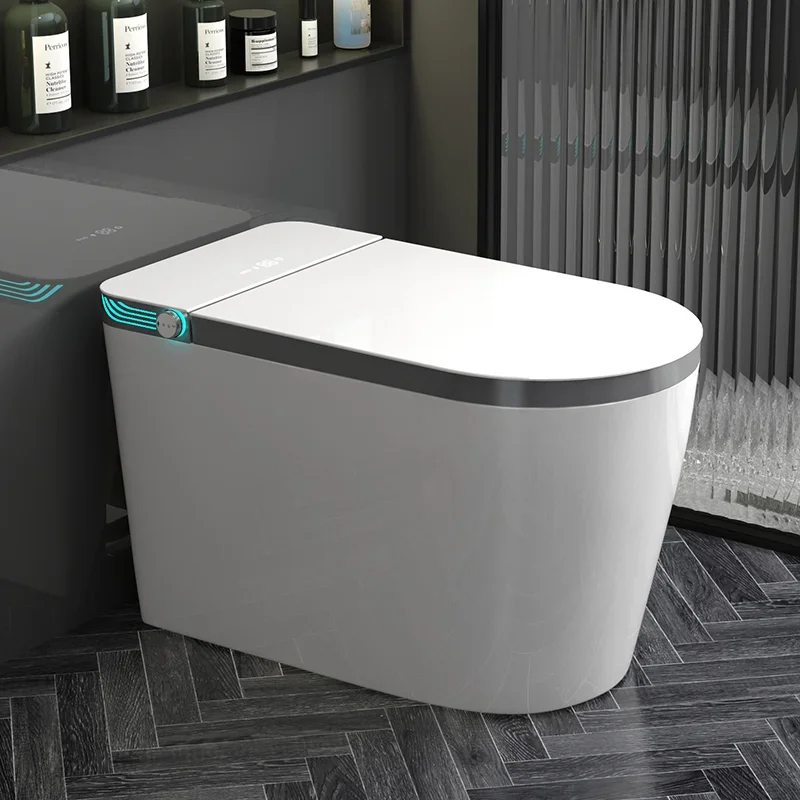 Modern Fashion Smart Toilet Floor Mounted Ceramic with Auto-Flush & Remote Control