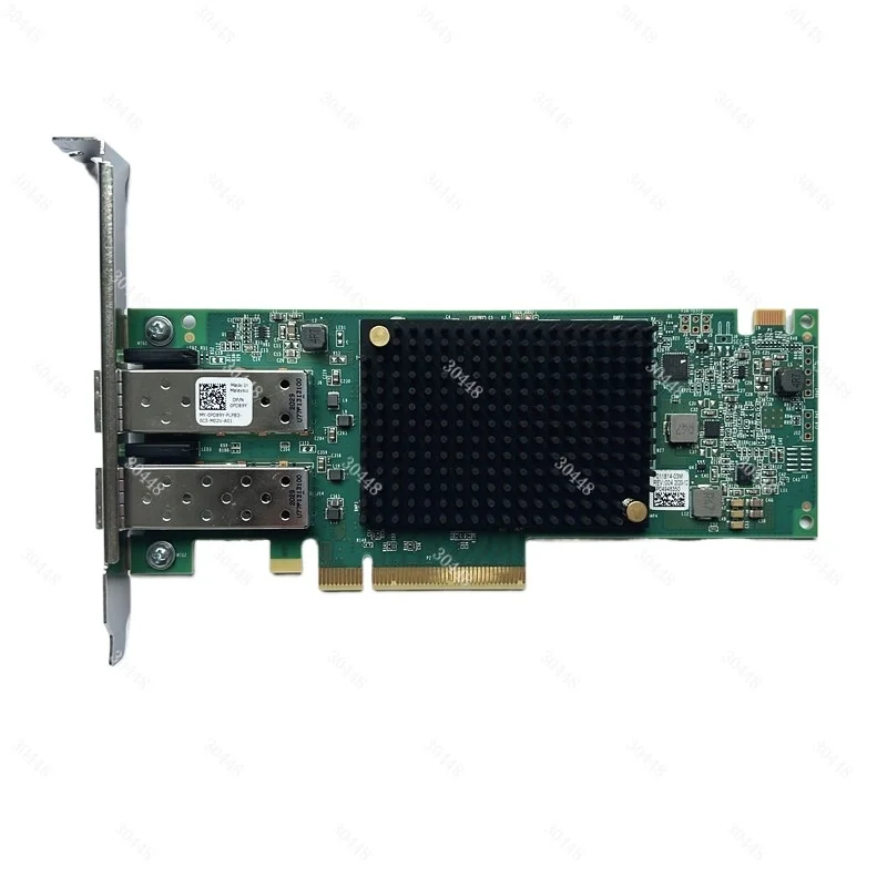 بطاقة HBA الأصلية DELL Emulex LPE35002 ثنائية المنفذ 32G من الألياف مع وحدة #5