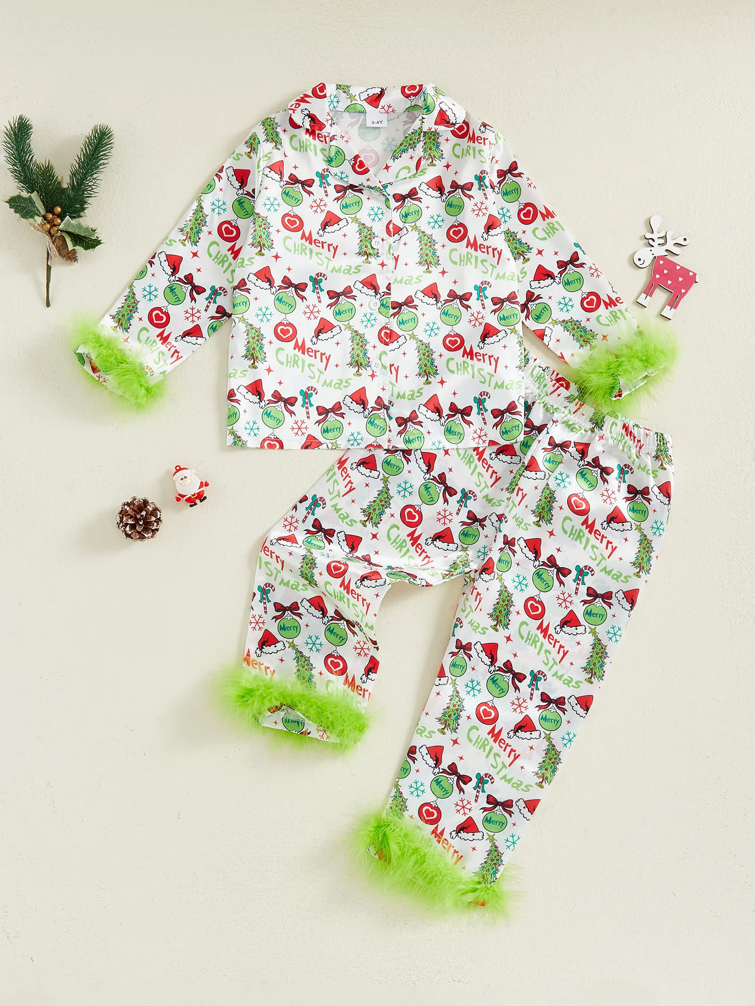 

Adorable Infant Girls Pajama Sets Featuring Festive Holiday Patterns on Cozy Long Sleeve Tops and Matching Pants for a Stylish
