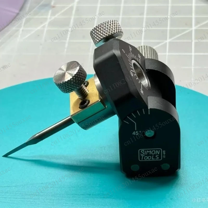 Collet Fixed‑Angle Sharpener Sharpening Jig for BMC Scoring Knife Carving Knife Woodworking Blade Repair Tool