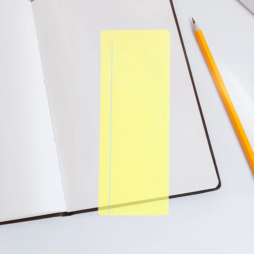 16Pcs Colored Reading Guide Strips Clear Overlays Bookmarks Student Highlight Strip Reading Tracking Marker Sentence Markers