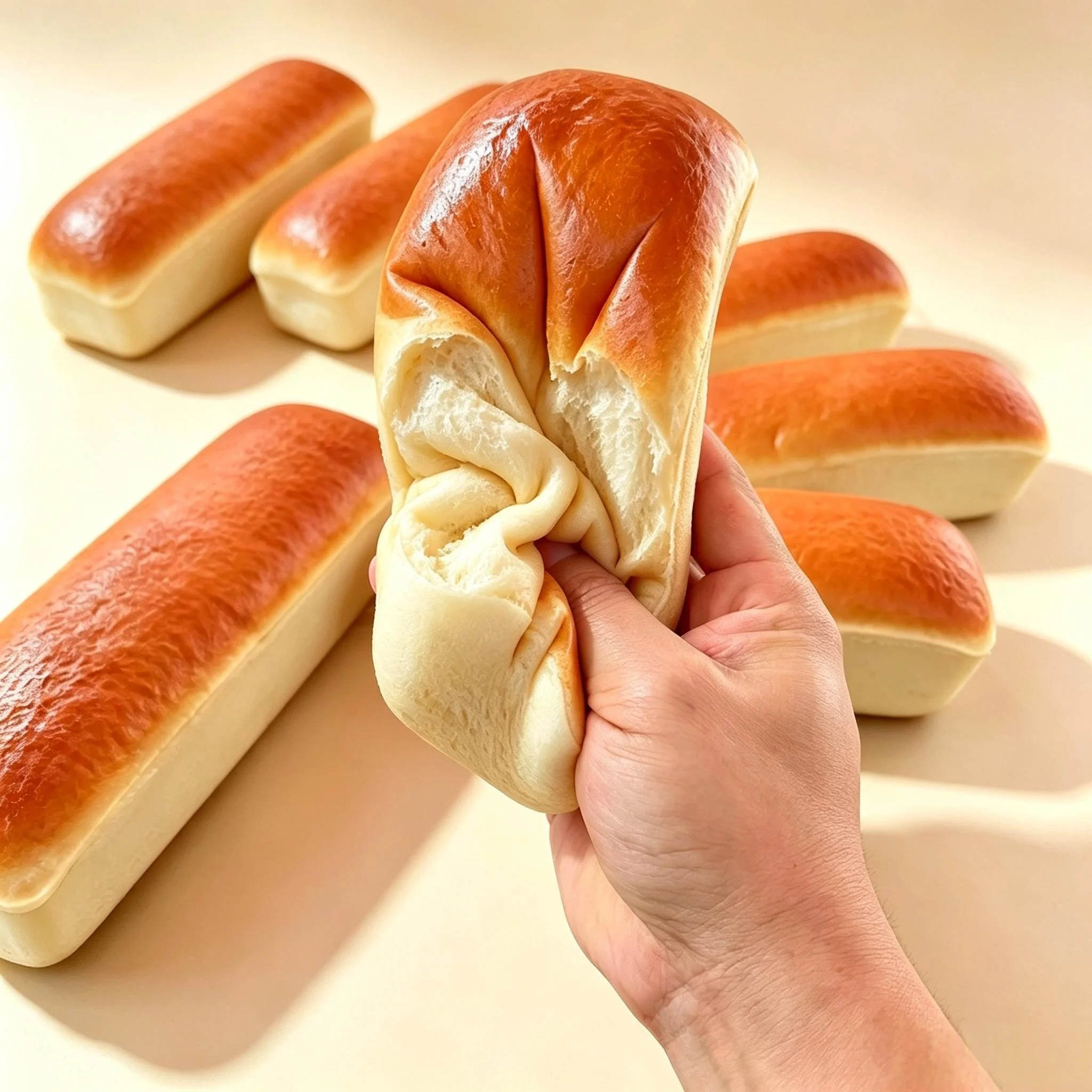 Long Cheese Cake Bread Squishy Slow Rising Soft PU Foam Stress Relief Squeeze Toy Kawaii Bread Cake Gift