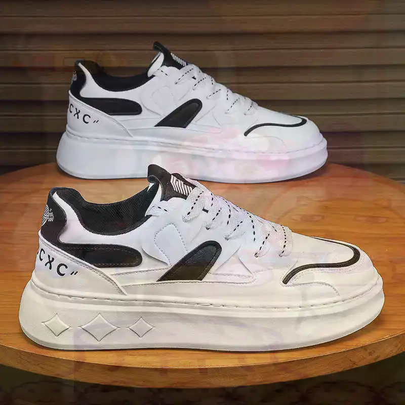 

Women's Boots Size 34 Low White Shoes Black Sneakers Women Sport New Arrival Special Offers Sneskers Boti Sabot Style