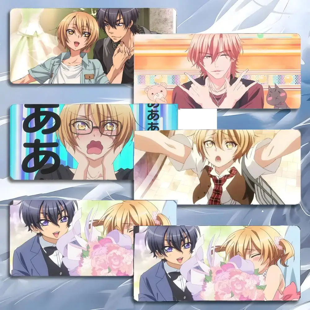 bl anime merch L-LOVE STAGE!! Mouse Pad Mousepad Large Gaming LockEdge Thickened PC Table Desk Mat