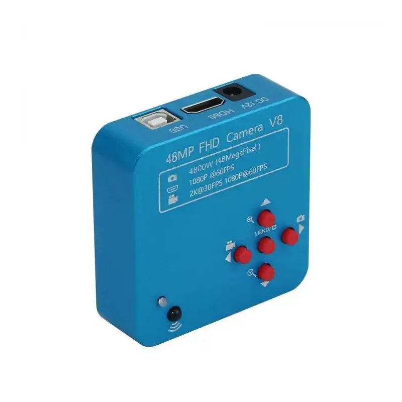 

48MP FHD Mini Microscope Camera With 60FPS And 1-piece LCD LED Touch Screen USB Touch OEM ODM Industrial Microscope 1 Piece