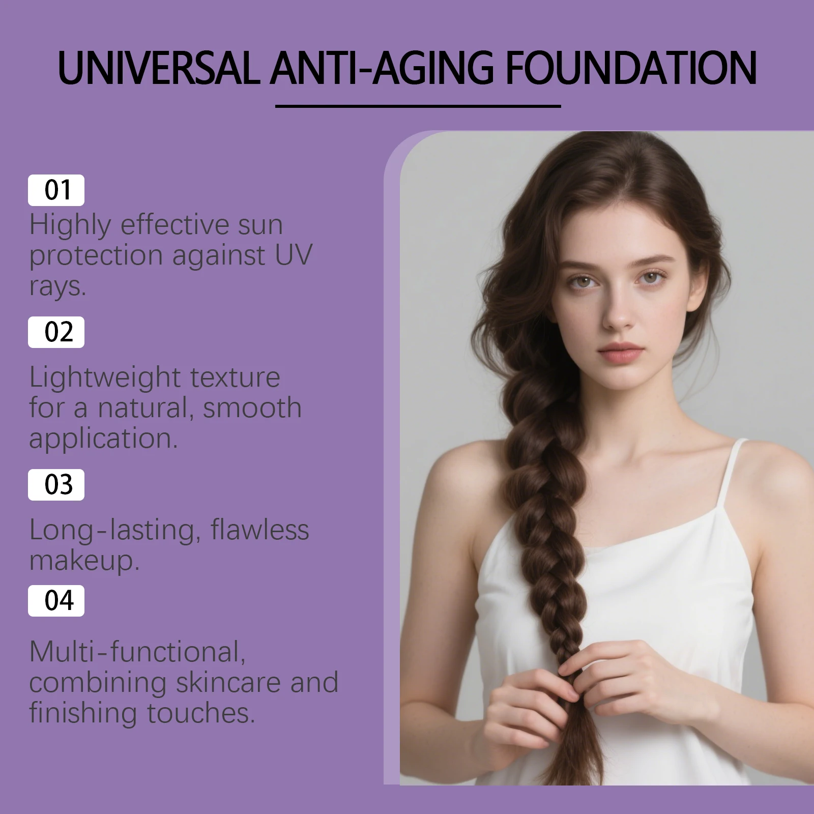 Spf 46 fundação cobertura completa rosto protetor solar proteção uv hidratante iluminar o tom da pele anti-envelhecimento corretivo primer maquiagem