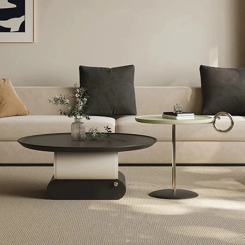 #Modern Luxury Coffee Table Nordic Living Room Premium Design Coffee Table Storage Organizer Table Basse Pour Salon Furniture