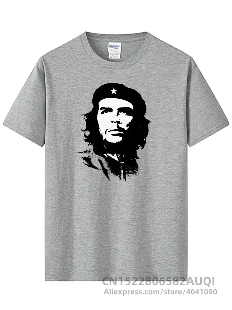 Men High Quality Short Sleeve 100% Cotton Che Guevara Revolution Printed Men T-shirt Casual O-neck Men\'sT-shirt Female Tee Shirt