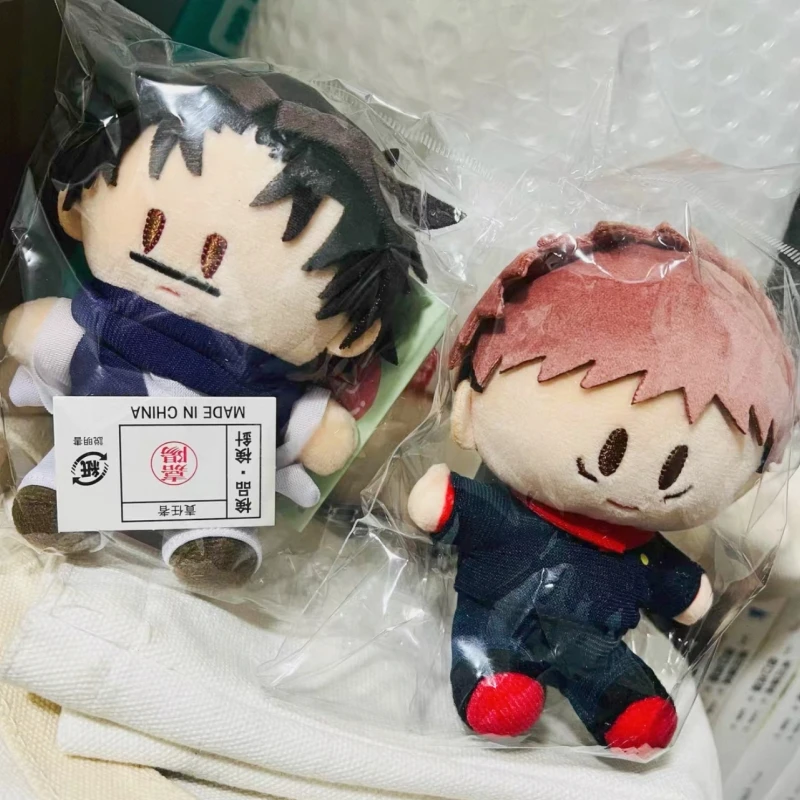 Anime Jujutsu Kaisen Movic 10cm Plush Dolls Choso Nanami Gojou Satoru Itadori Yuuji Fushiguro Puppet Joints Moveable Xmas Gifts