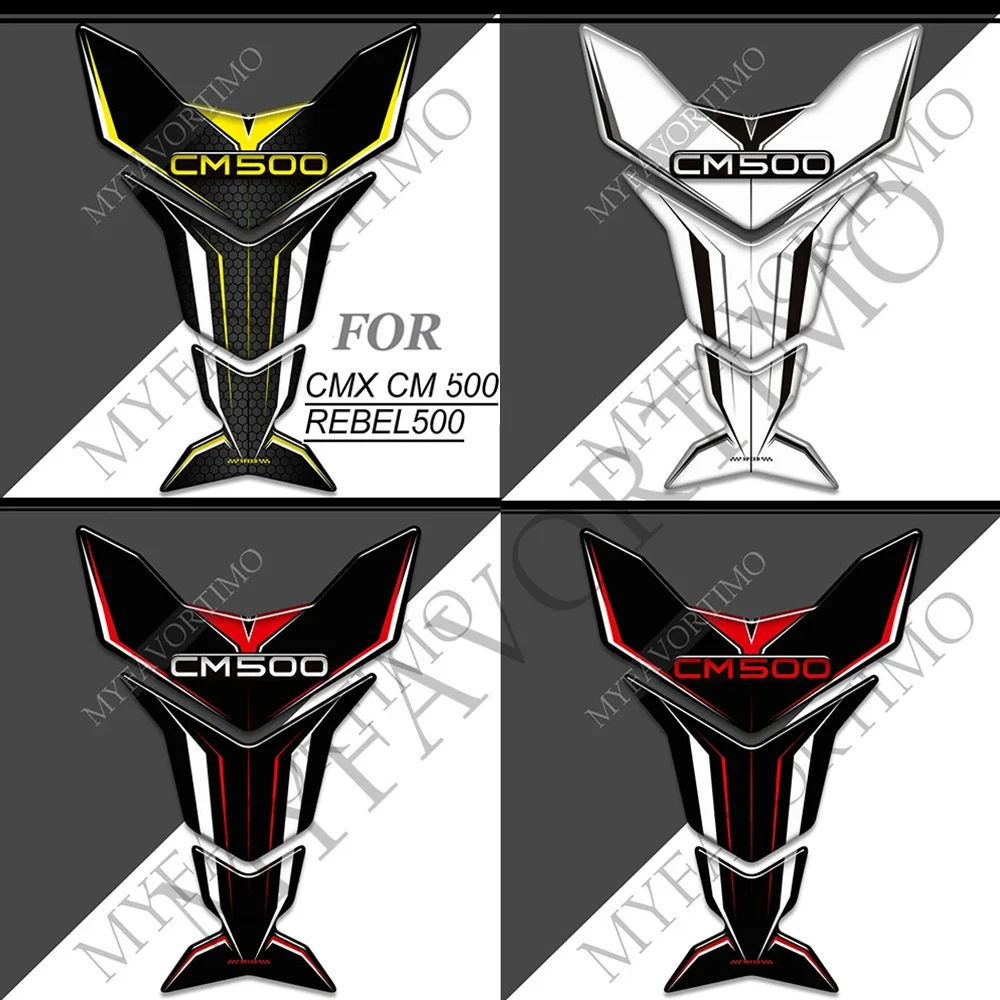 

Tank Pad Stickers Decal Emblem Protector Fuel Oil Kit Knee For HONDA Rebel CMX CM 500 CMX500 CM500 Rebel500