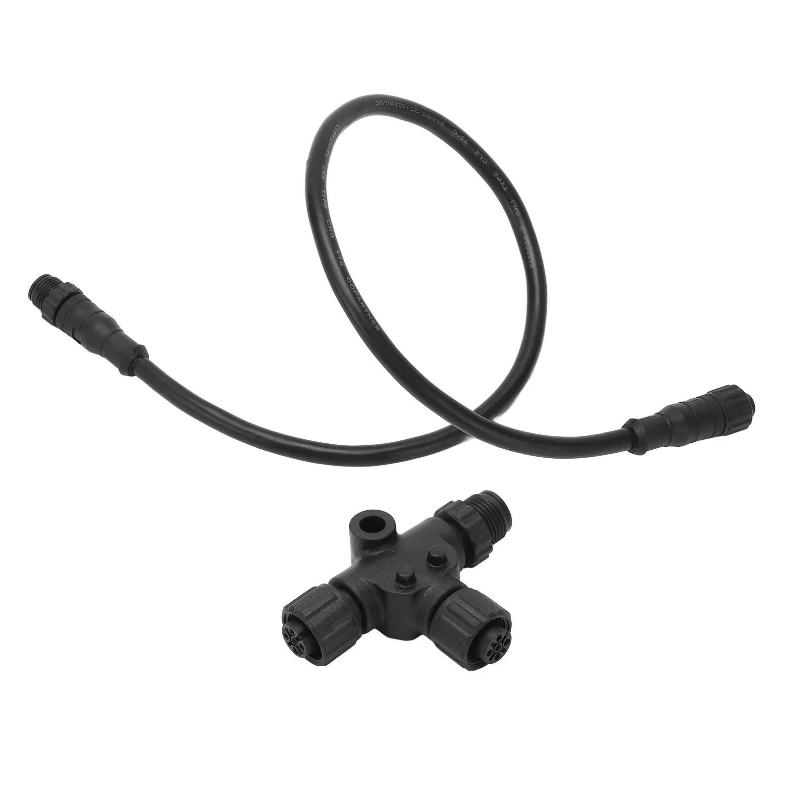 Scheepsnetwerk Accessoires T Connector Voor Nmea 2000 Drop Backbone Kabel 5 Pin M12 Draad