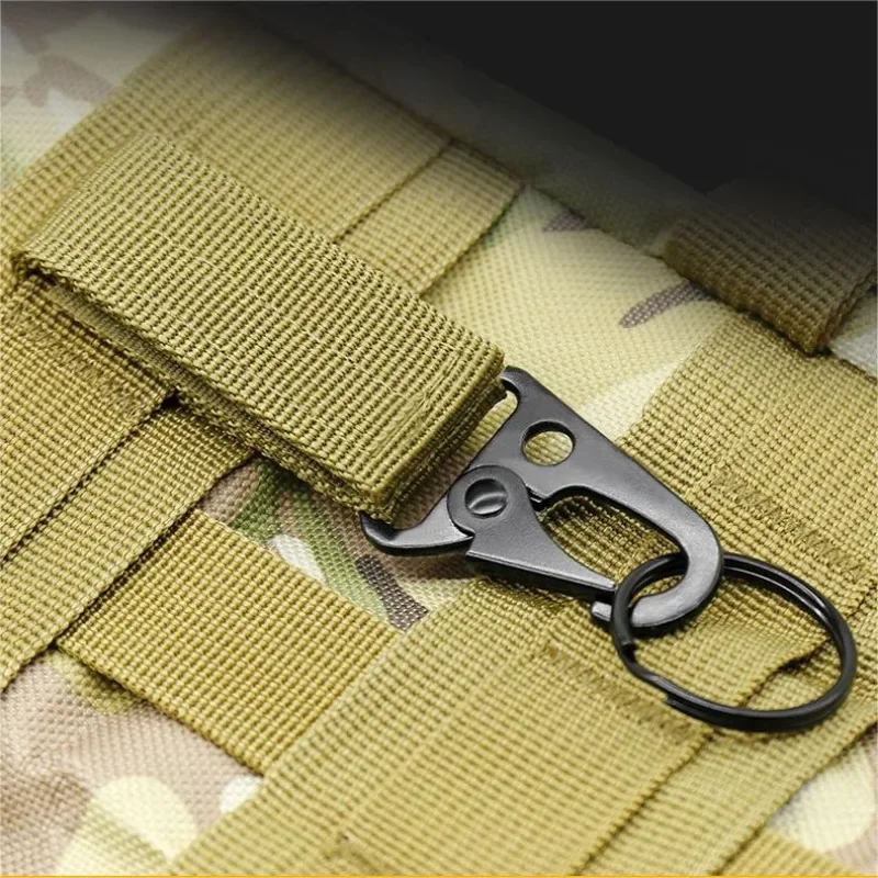 1PC Eagle BUCKLE อุปกรณ์กลางแจ้งสายรัดไนลอน Key CHAIN กองกําลังพิเศษเข็มขัดหัวเข็มขัดเดินป่าหัวเข็มขัดกระเป๋าเป้สะพายหลังเดินป่า Hook