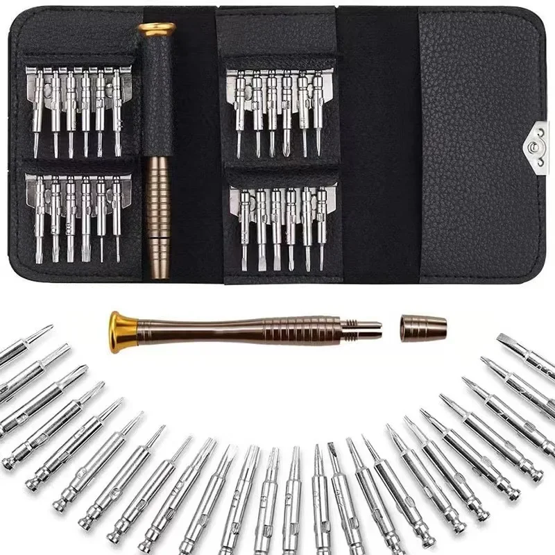 Drone Repair Parts 25 in 1 Screwdriver Sets Repair Tool Kit For DJI MINI 2 /MINI 3 PRO/M Air 2/2S/Pro/Phantom 4/3/Smart Phone