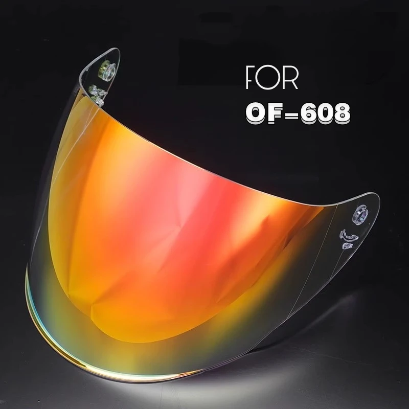 Helmet Visor for Ls2of608 Half Helmet Lenses LS2 Windshield Mirror OF562 SunscreenUV Rays Universal Day and Night Parts