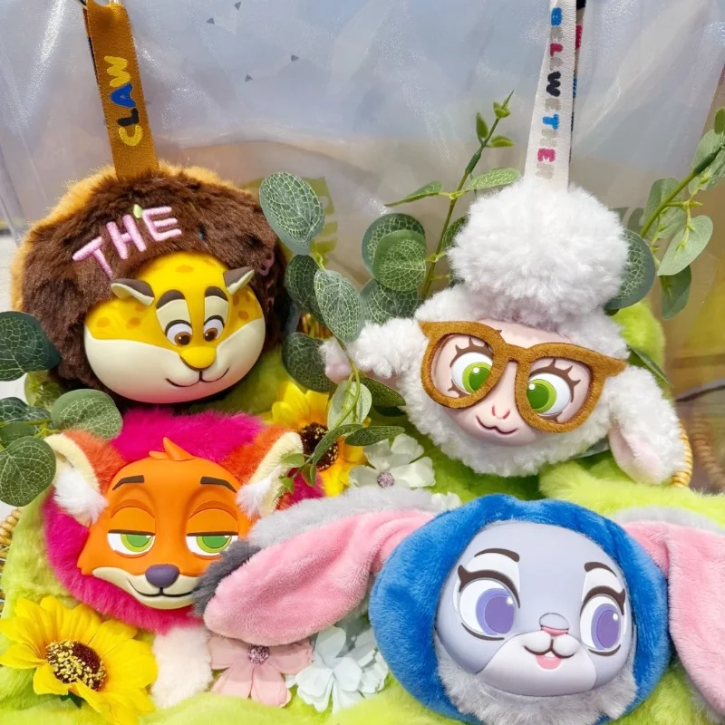 Disney Zootopia 2 Plush Blind Box Genuine Mystery Judy Hopps Nick Wilde Cute Toy Pendant Mini Keychain Surprise Gift Decoration