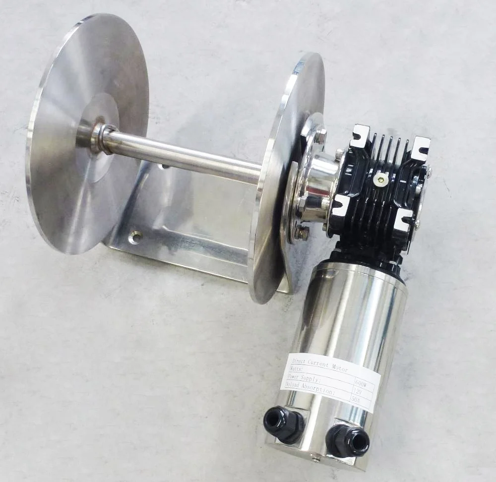 

Лебедка якорная 600 Вт из нержавеющей стали, барабанная лебедка для лодок