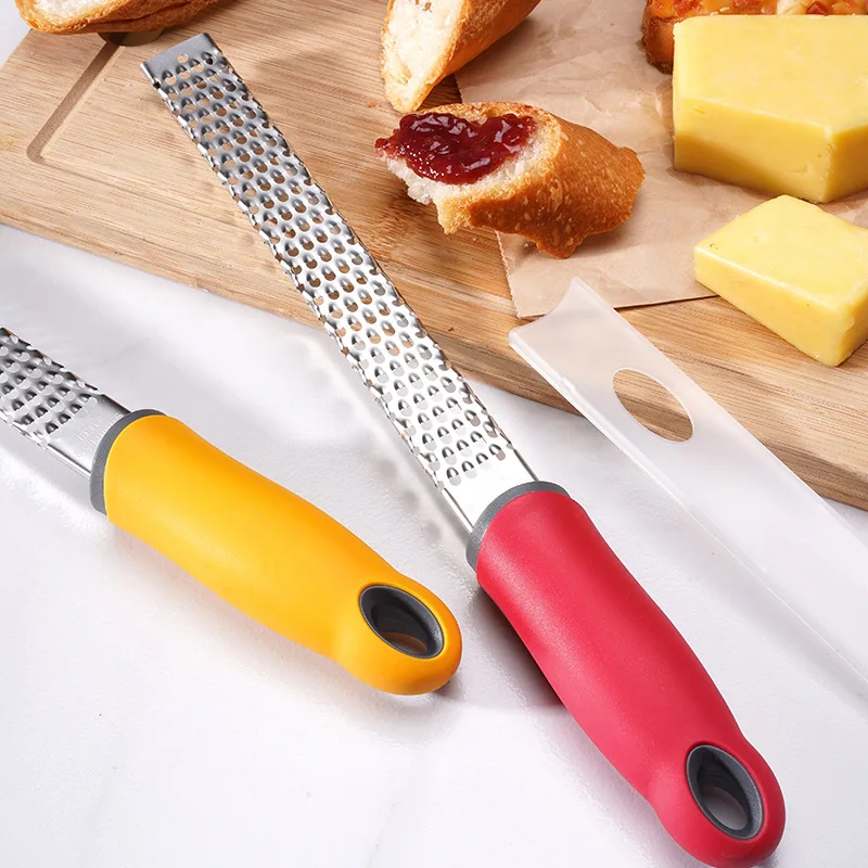 Stainless steel round cheese shaving, chocolate cheese, lemon grater, shredder, multifunctional lemon shaving, home kitchen