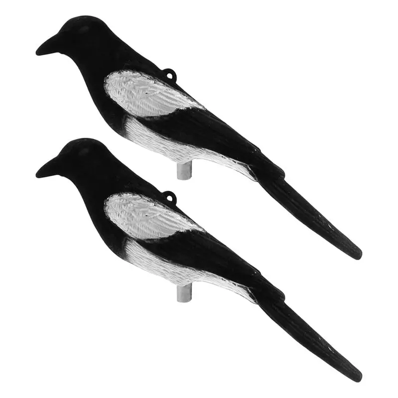 【New User-Coupon!】2PCS Outdoor Hunting Decoy, 3D Bird Decoying For Outdoor Hunting Garden Birds Scarer Yard Garden Lawn Decor