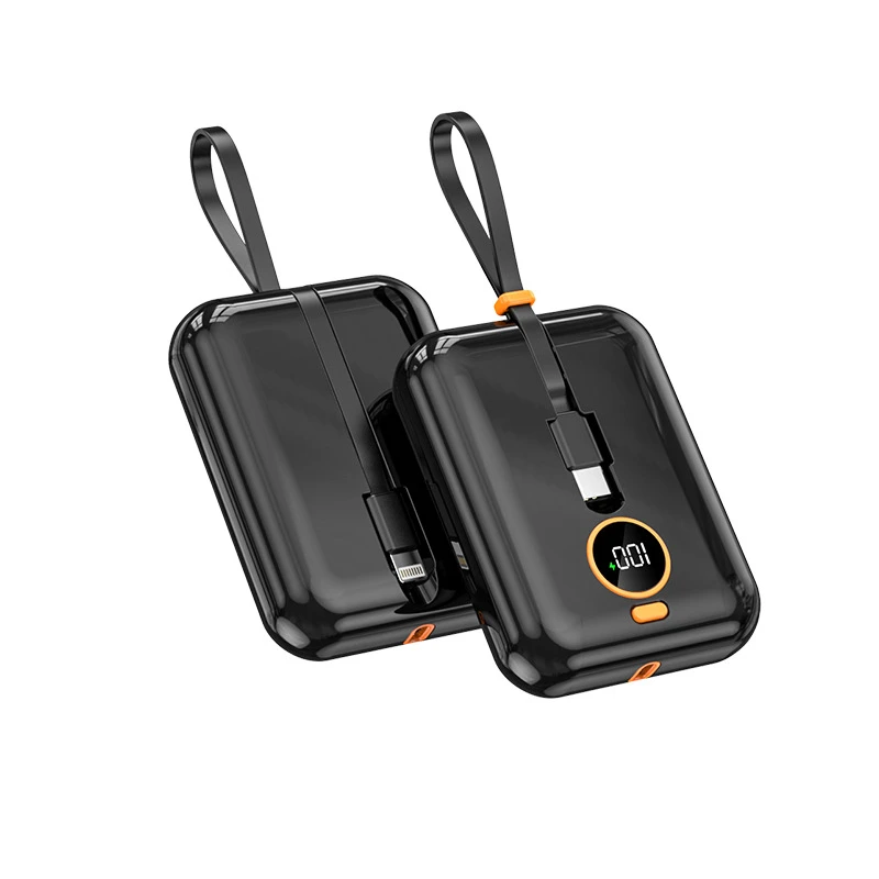 

Внешний мини-аккумулятор с кабелем, 20000 мАч, 22,5 Вт