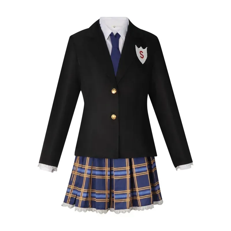 

CyAnime Panty & Stocking with Garterbelt Stocking Panty Cosplay Costume Female Cute School Uniform Stocking Panty Cosplay suits