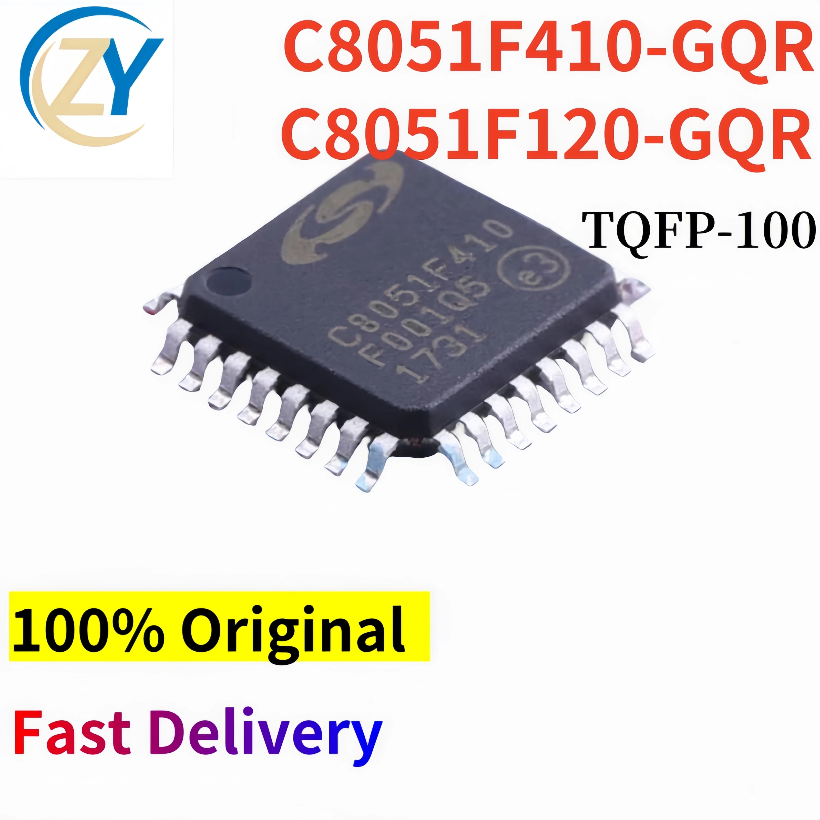 

(2pcs) C8051F410 C8051F120 TQFP100 C8051F41 C8051F410-GQR 100% Original & In Stock