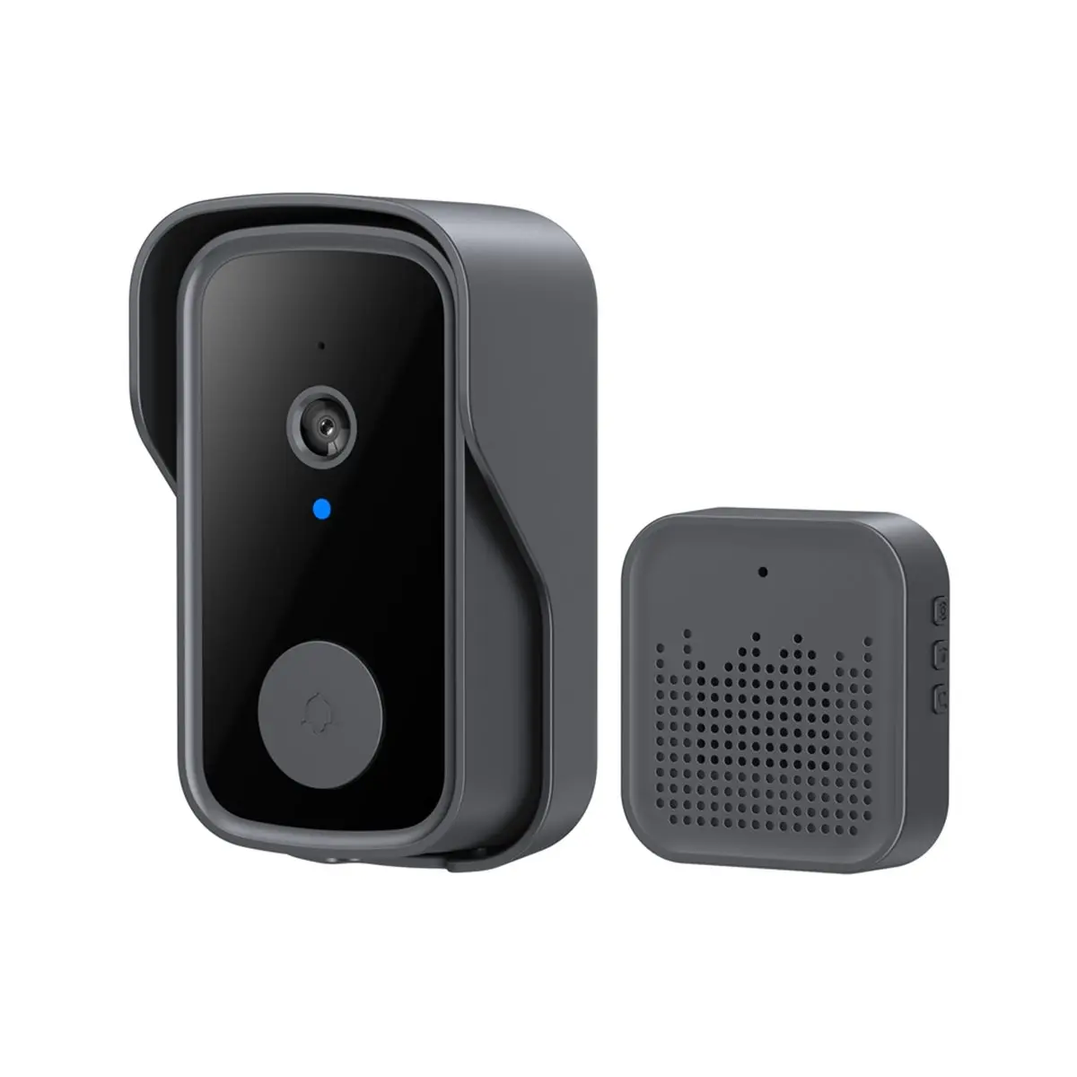 【STABLE QUALITY】Smart Doorbell Right Two-Way Audio Charger Stand Video Door Phone Smart Door Viewer Night Vision Doorbell Camera