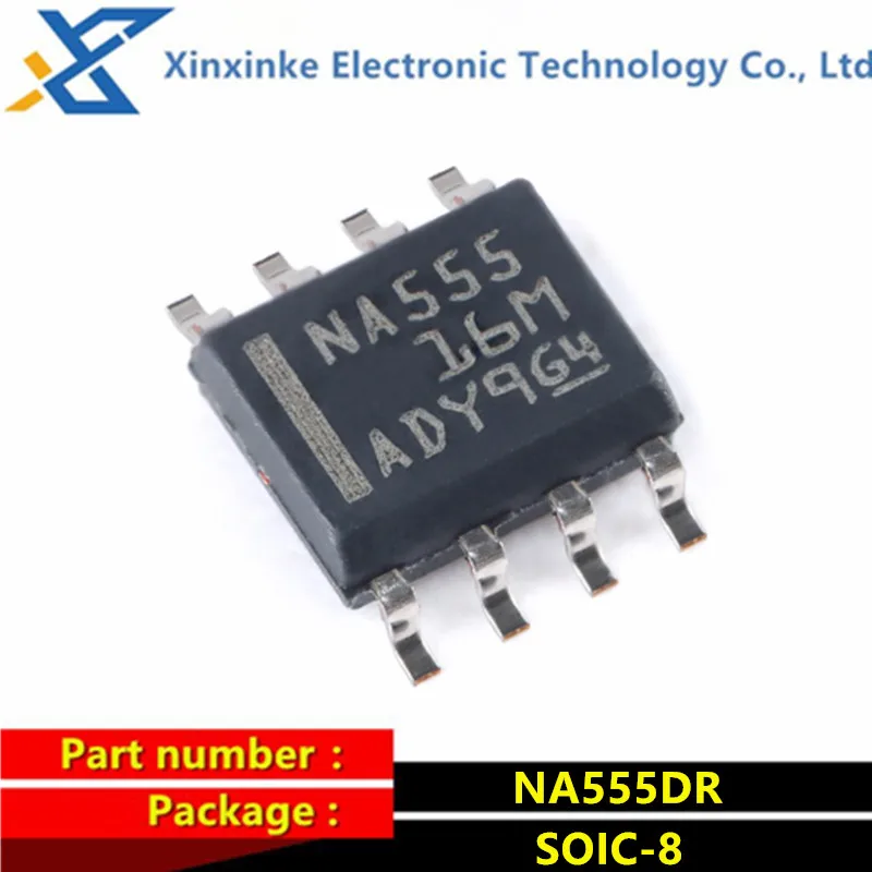 

10PCS NA555DR NA555 SOIC-8 Timers & Support Products Prec Timers Clock & Timer ICs Brand New Original