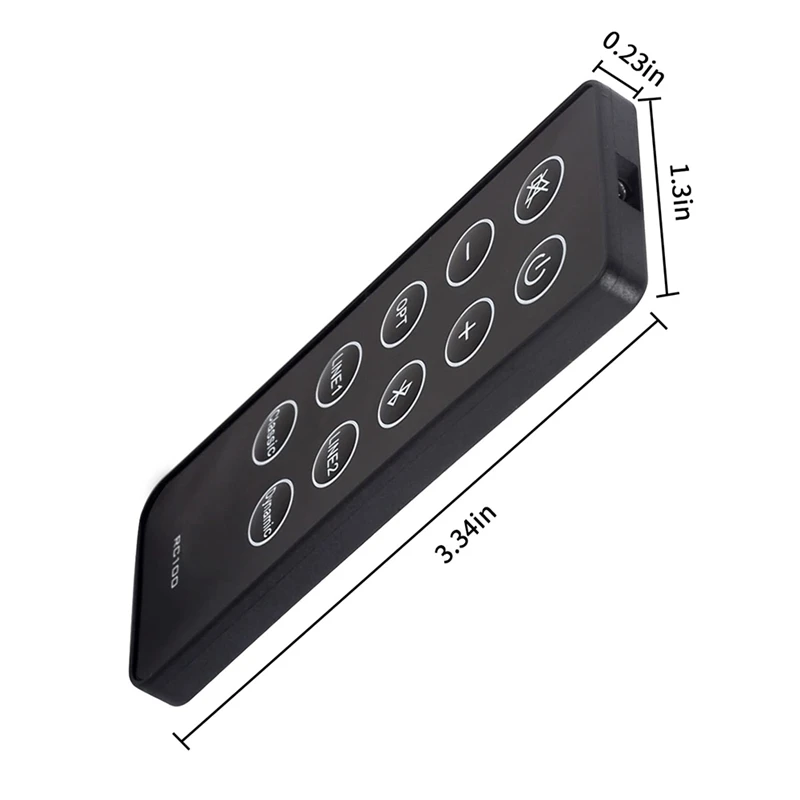 Replace RC10D RC100 Remote Control For Edifier R2000DB Soundbar Powered Bluetooth Bookshelf Speakers