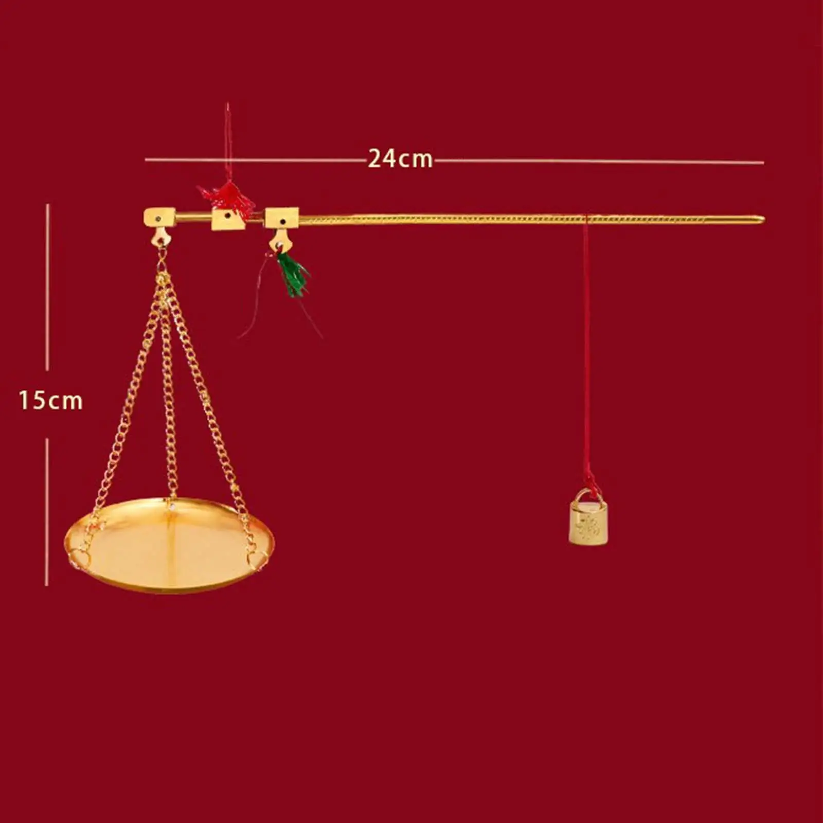 Traditional Chinese Medicine Scale Catch Zhou Measuring Scale Desk Topper Tablescape Decor Toys Gift Gram Scale Milligram Scale
