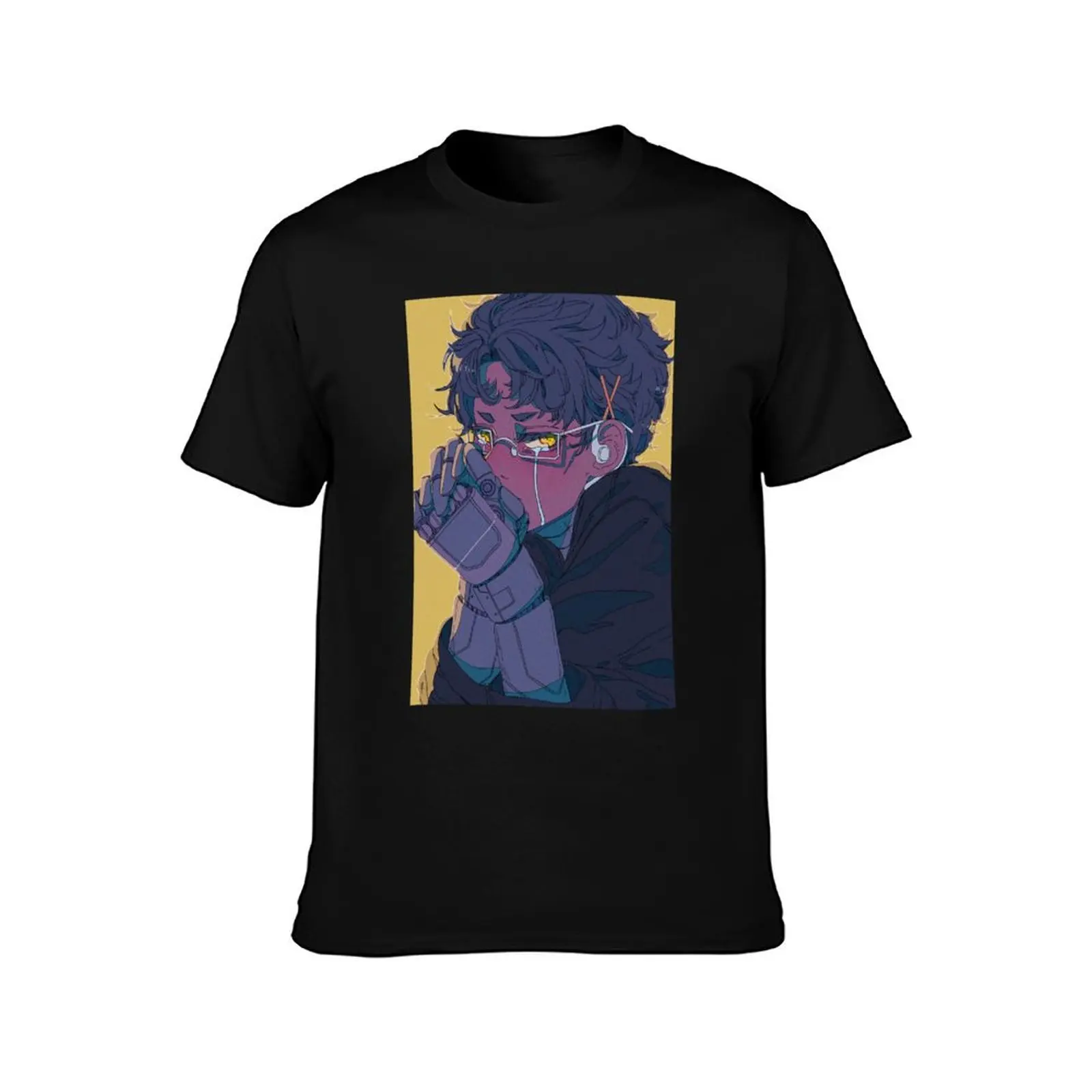 Cyborg crybaby T-Shirt Casual Pattern Print Tee Shirt T-Shirt