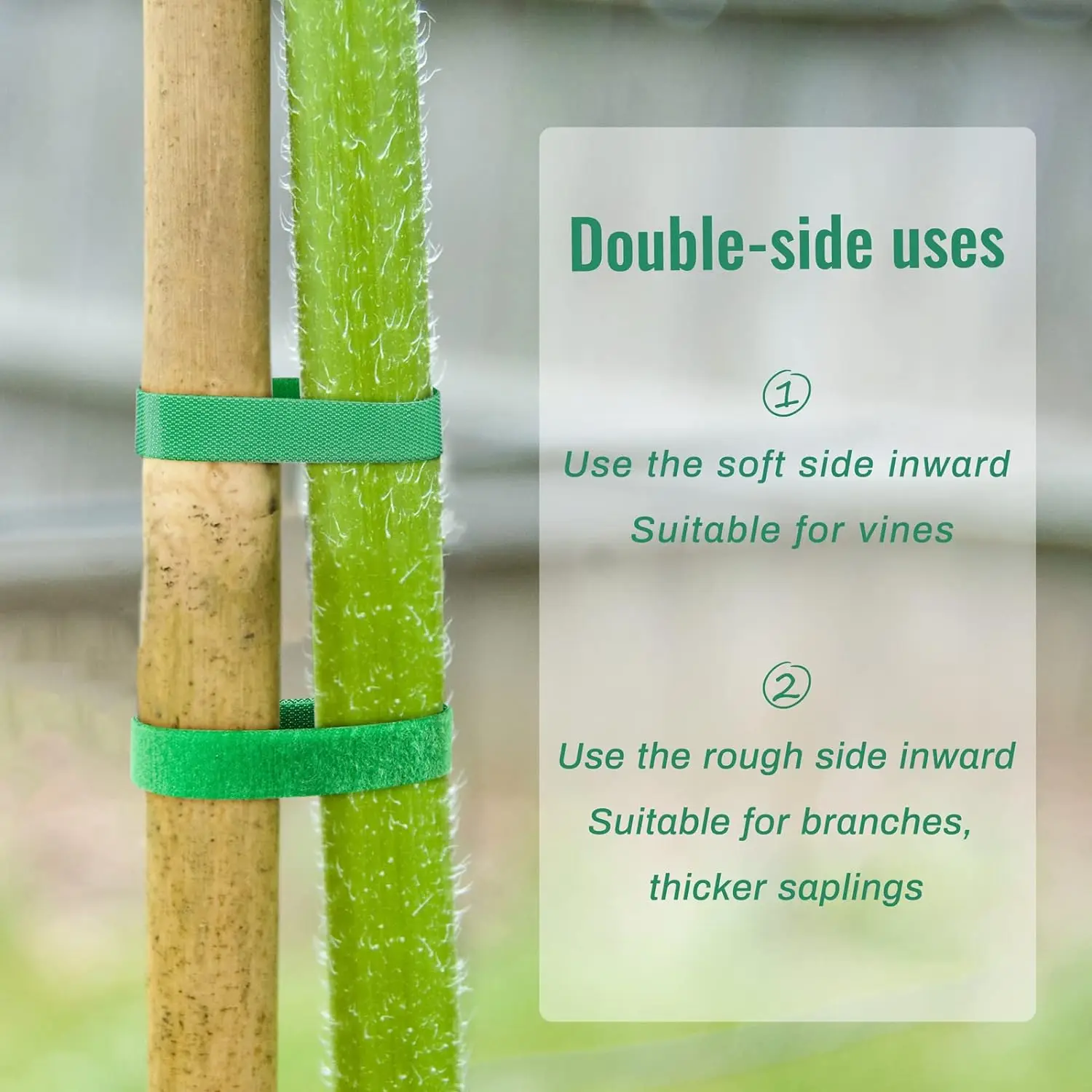 2M/5M Nylon Plant Bandage Tie  Reusable Nylon Nylon Plant Bandage Cable Ties Garden Plant Shape Tape  Garden Accessories