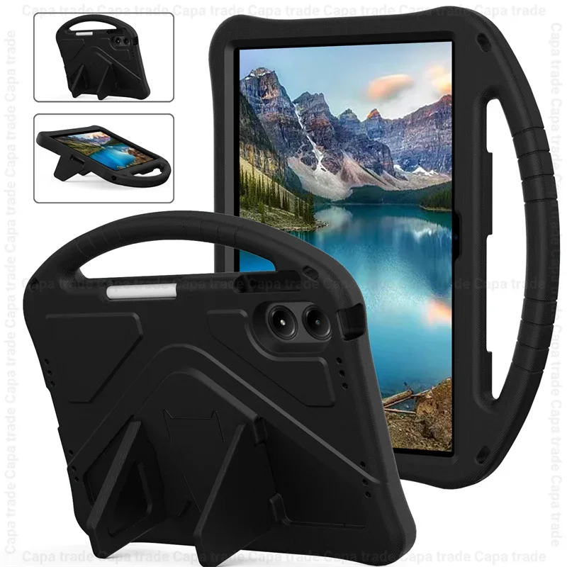 

Portable Shockproof Funda For Xiaomi Poco Pad 12.1 Case EVA Foam Protector Cover Pencil Slot For Redmi Pad Pro Kickstand Coque