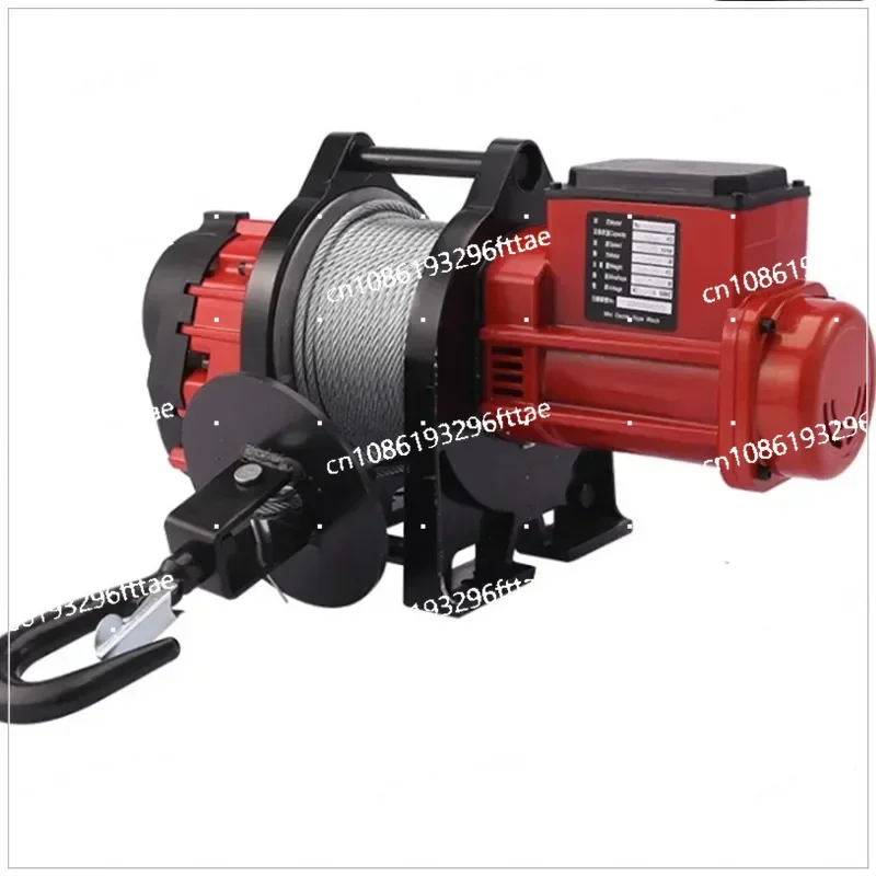 220V Small Lift Traction Hoist Electric Hoist Lifting Cranes Brushless Adjustable Speed Variable Frequency Hoist