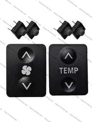 For Toyota Corolla Air Conditioning Panel Switch Air Conditioning Button TEMP Wind Speed Windshield Heating Cooling Push Button