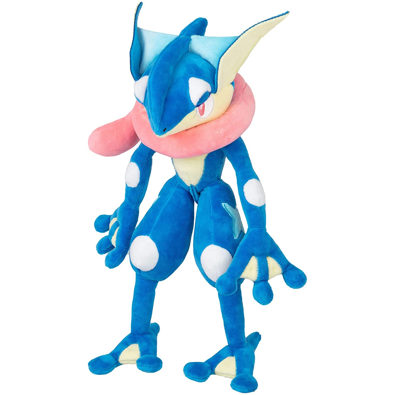 Hot Style Greninja Plush Toy Pokemon Froakie Evolution Frog Ninja Cartoon Image Stuffed Doll Christmas Gifts for Kids