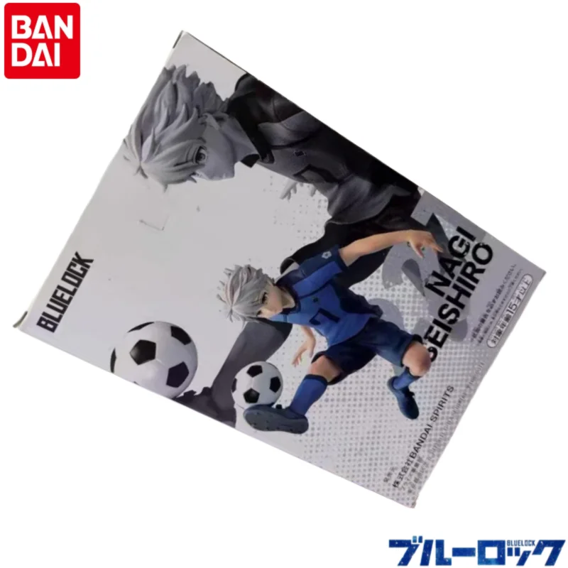 

В наличии Оригинальная фигурка Bandai Banpresto 100% подлинная Blue Lock Наги Сейширо, модель-украшение, праздничные подарки, аниме