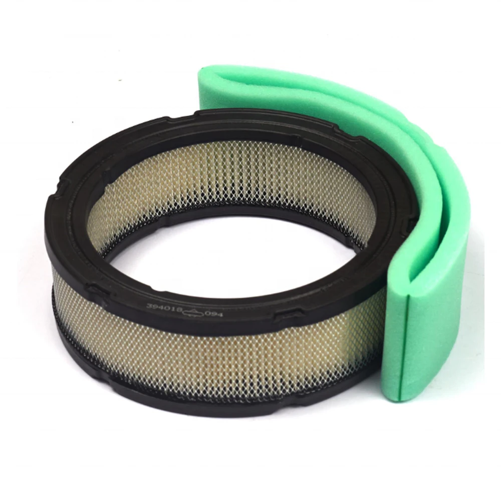 Air Filter with Pre Cleaner Replacement for Briggs & Stratton 394018 392642 394018S Lawn Mower Small Engine Parts