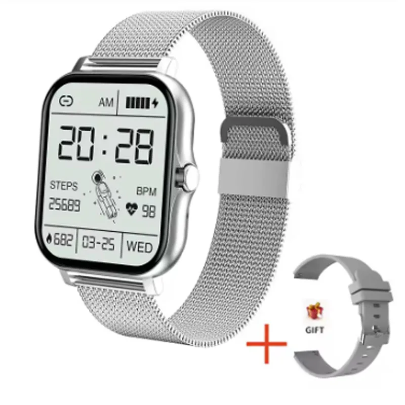 ل OnePlus 10 Pro Ace 2 11 9 Pro ساعة ذكية ضغط الدم مراقب معدل ضربات القلب قياس درجة حرارة الجسم ساعة بلوتوث