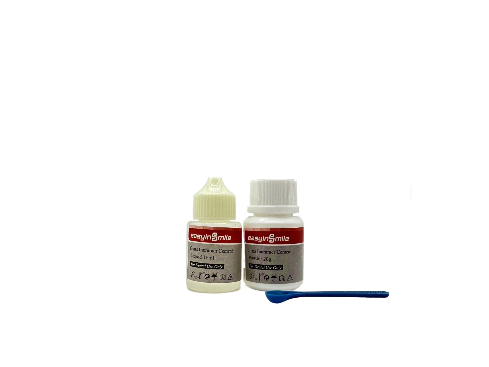 Dental glass ionomer cement 20g+16ml dental fillings permanent for dental materials restoration