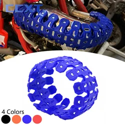 60CM Exhaust Shield Muffler Pipe Protector Cover Heat Shield For BETA RR 300 250 X-TRAINER 300 GASGAS XC EC 2017-2023 For GASGAS